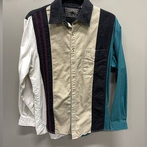 Classic Black, Green and Tan Spindle River Shirt